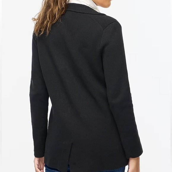 J crew two button sweater blazer black - Picture 2 of 5